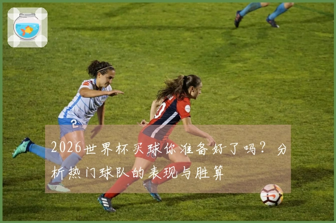 2026世界杯买球你准备好了吗？分析热门球队的表现与胜算