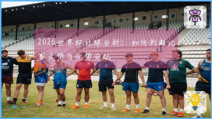 2026世界杯让球分析：如何判断比赛走势与优势分配