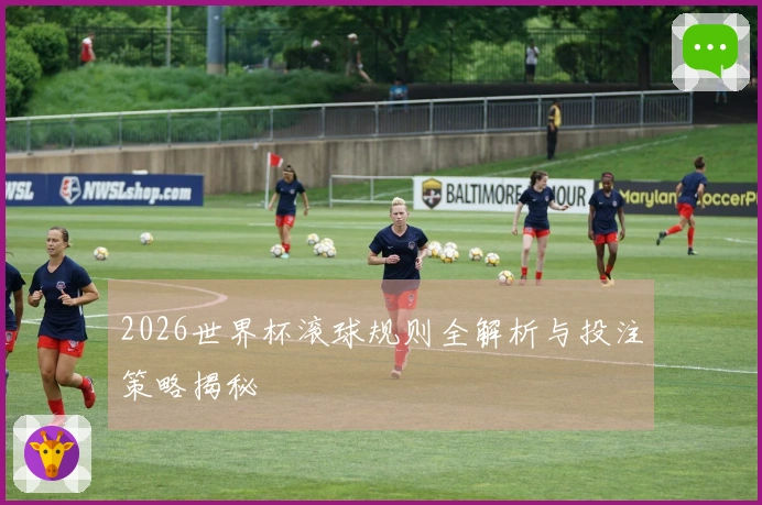 2026世界杯滚球规则全解析与投注策略揭秘